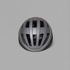 Gray NoRain Bicycle helmet on a gray background