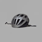 NoRain bicycle helmet on a gray background